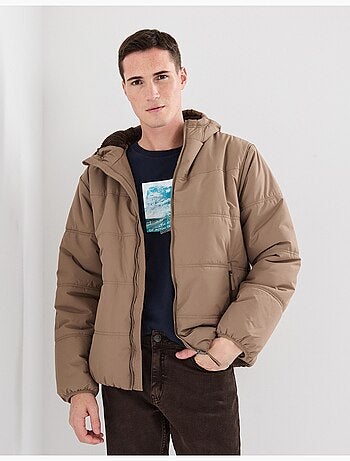 Veste à capuche matelassée, MO Fashion