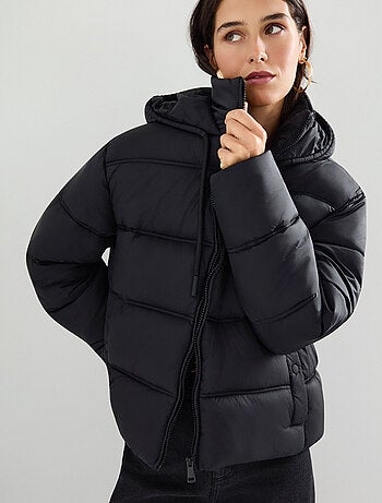 Veste à capuche matelassée, MO Fashion