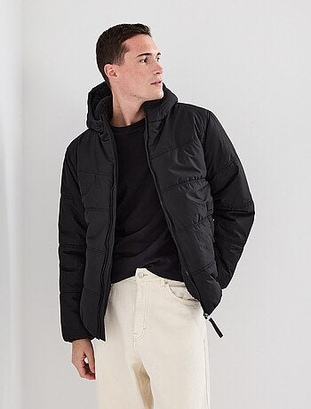 Veste à capuche matelassée, MO Fashion