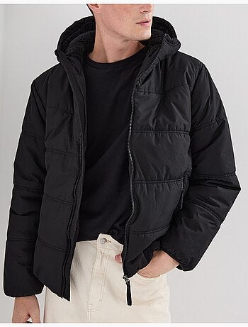 Veste à capuche matelassée, MO Fashion