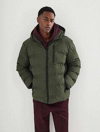 Veste à capuche matelassée, MO Fashion