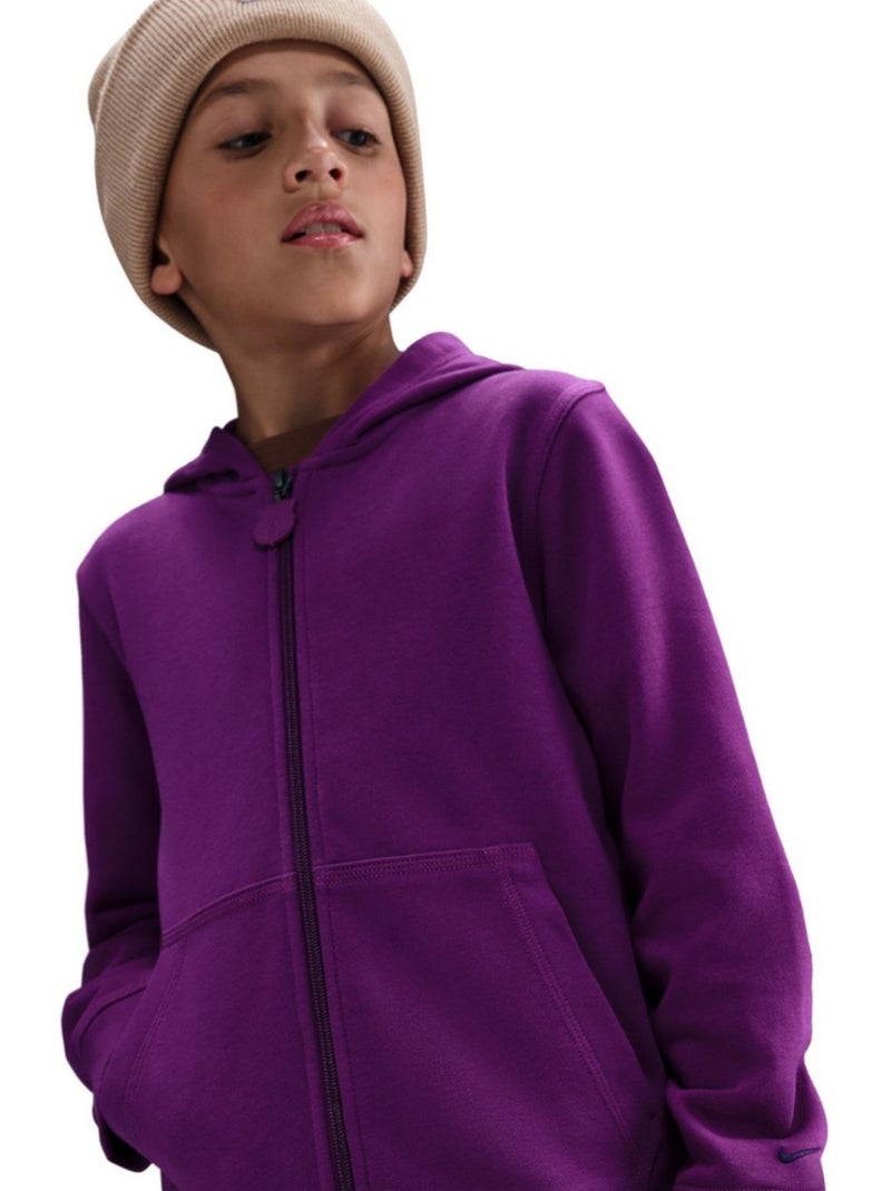 Veste à capuche motif/style fc barcelone - nike Violet - Kiabi