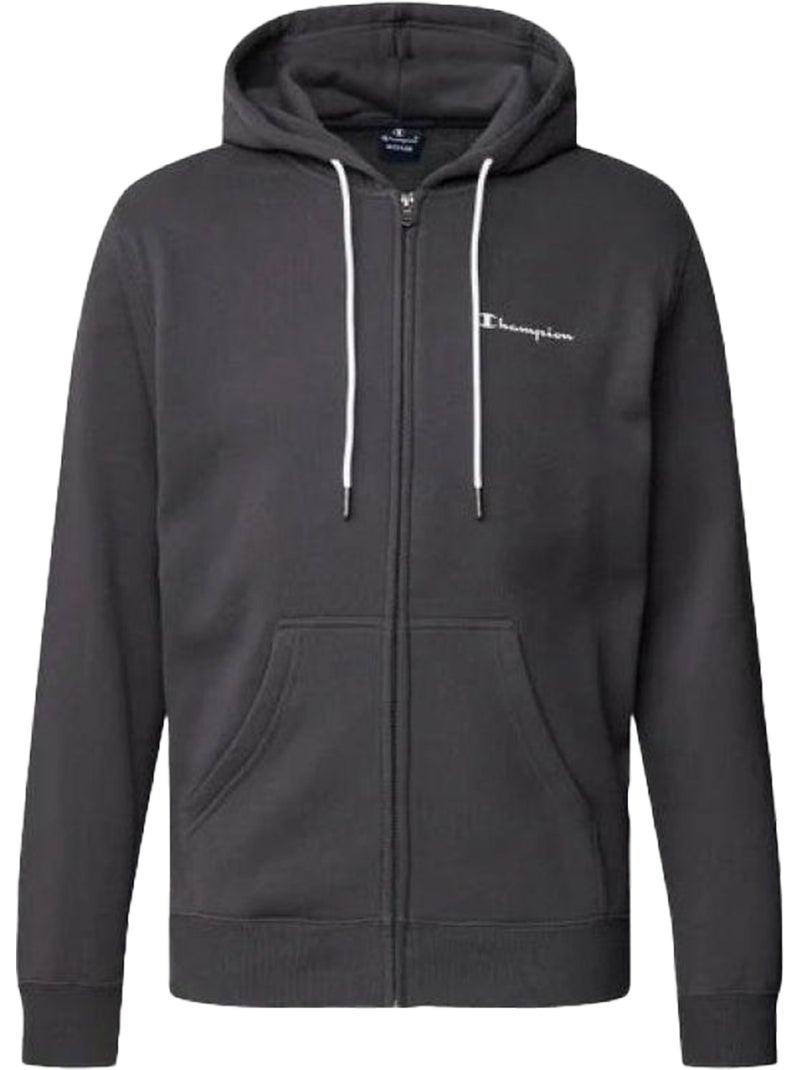 Veste à capuche motif/style logo - champion Gris - Kiabi