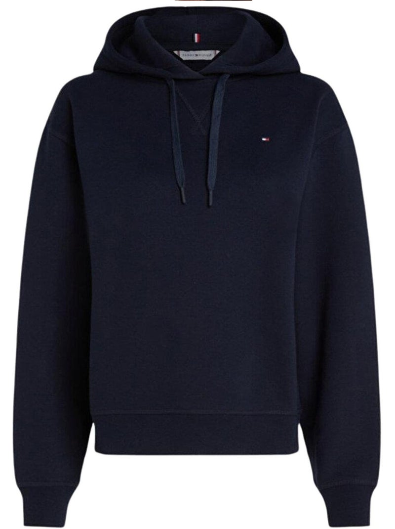 Veste à capuche motif/style logo desert sky - tommy hilfiger Bleu marine - Kiabi