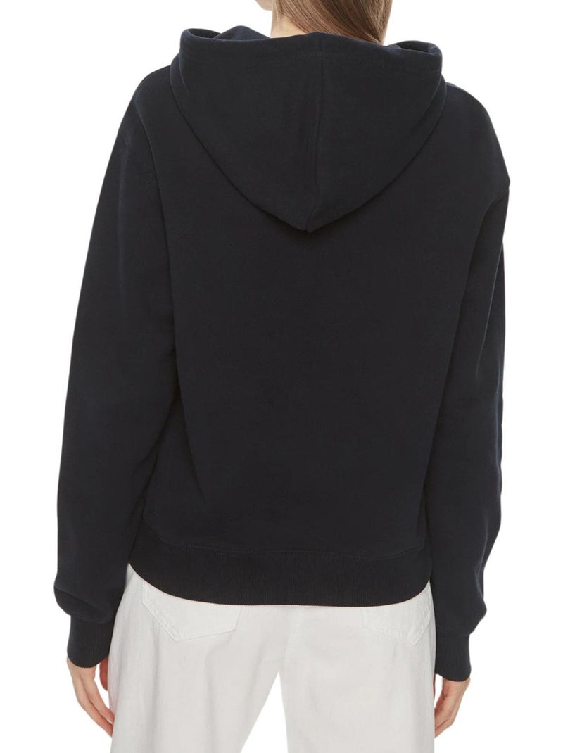 Veste à capuche motif/style logo desert sky - tommy hilfiger Bleu marine - Kiabi