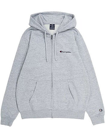 Veste à capuche motif/style logo sur poitrine - champion