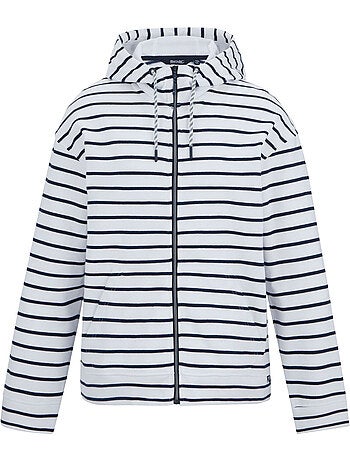 Veste à capuche motif/style rayé bayletta - regatta