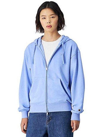 Veste à capuche motif/style uni - champion