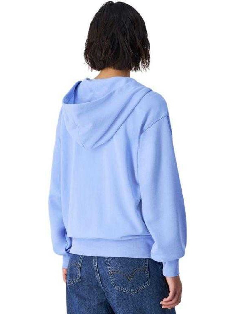 Veste à capuche motif/style uni - champion Bleu - Kiabi