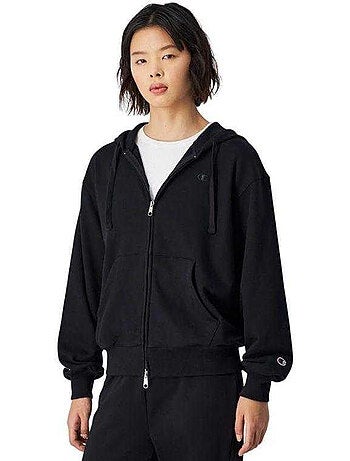 Veste à capuche motif/style uni - champion