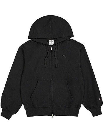 Veste à capuche motif/style uni - champion