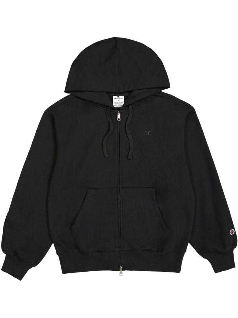 Veste à capuche motif/style uni - champion Noir - Kiabi