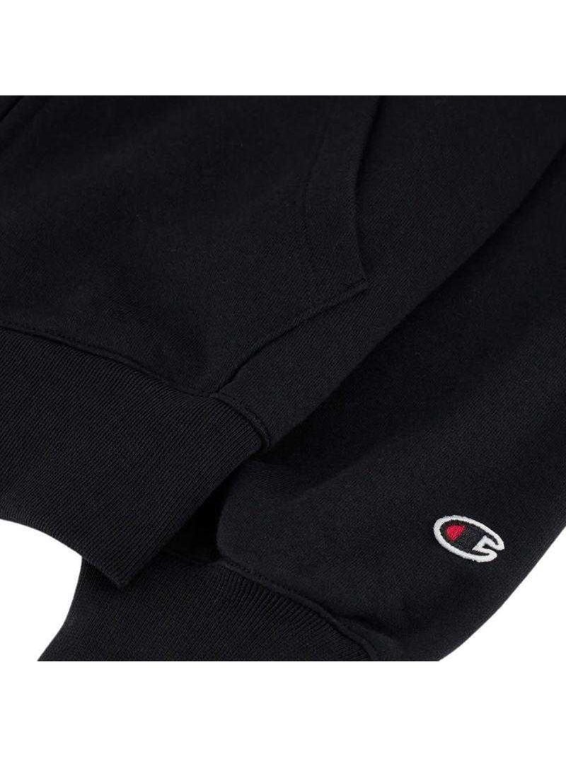 Veste à capuche motif/style uni - champion Noir - Kiabi