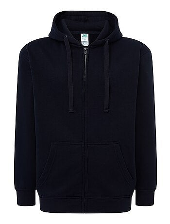 Veste à capuche motif/style uni - jhk