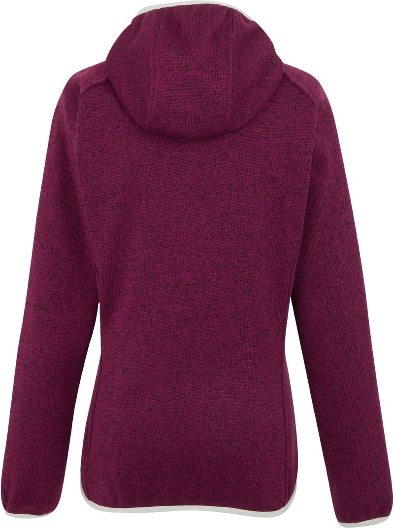 Veste à capuche newhill - regatta Rouge bordeaux - Kiabi