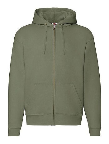 Veste à capuche premium - fruit of the loom