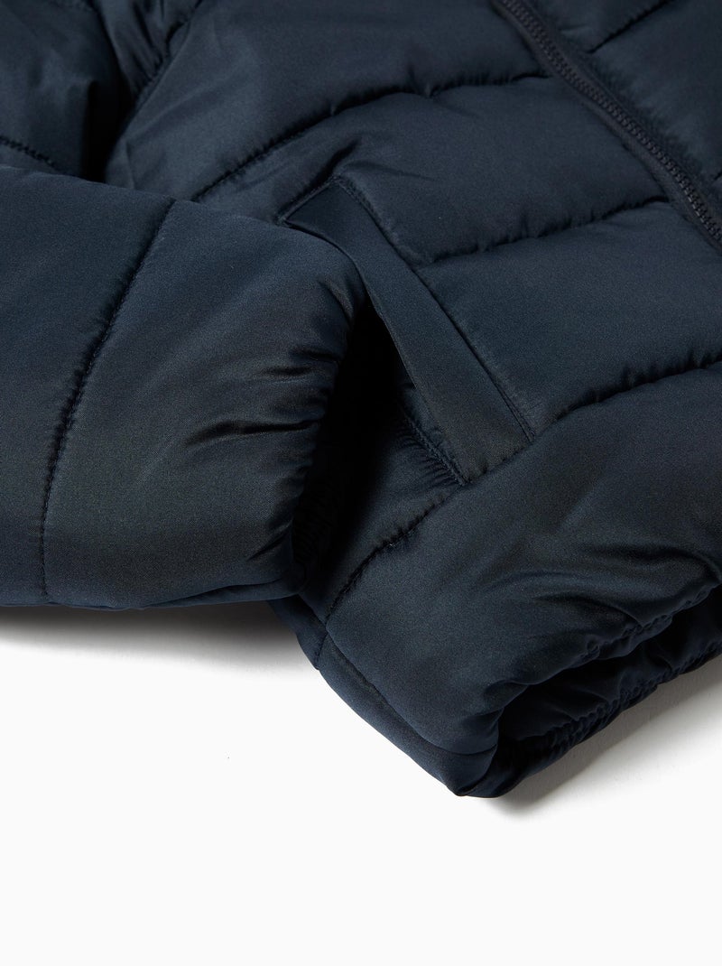 Veste à capuche rembourrée, MO Fashion Bleu - Kiabi