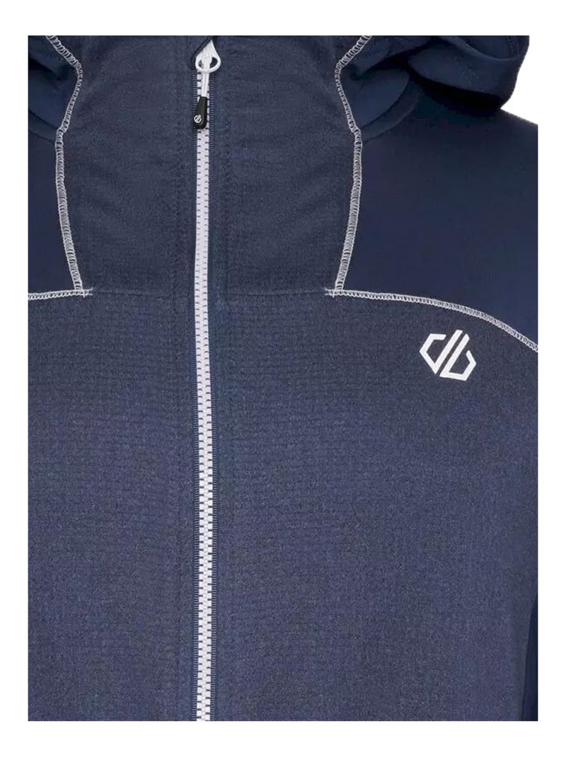 Veste à capuche revive - dare 2b Bleu turquoise - Kiabi