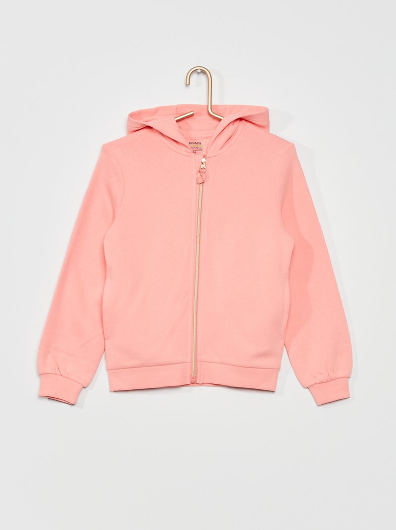 Veste à capuche Rose clair - Kiabi