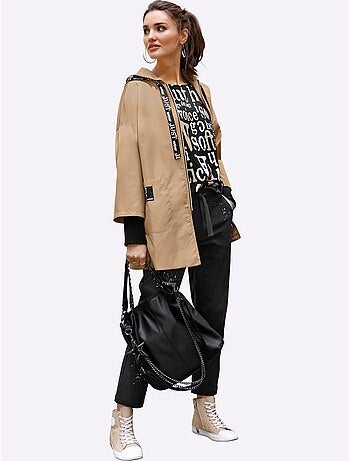 Veste à Capuche Ruban Gros Grain Avec Inscription - Taille Standard - Witt