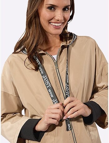 Veste à Capuche Ruban Gros Grain Avec Inscription - Taille Standard - Witt