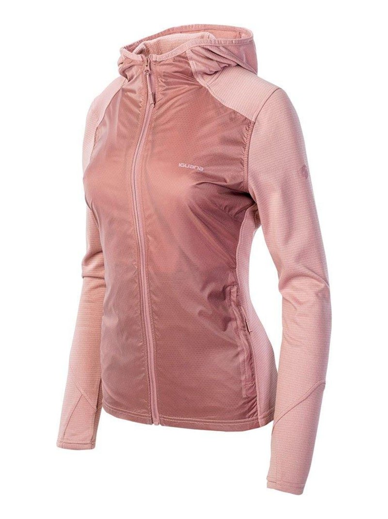 Veste à capuche scone - iguana Vieux rose - Kiabi