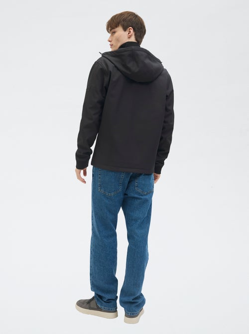 Veste à capuche softshell uni 'JJ Rebel' - Kiabi