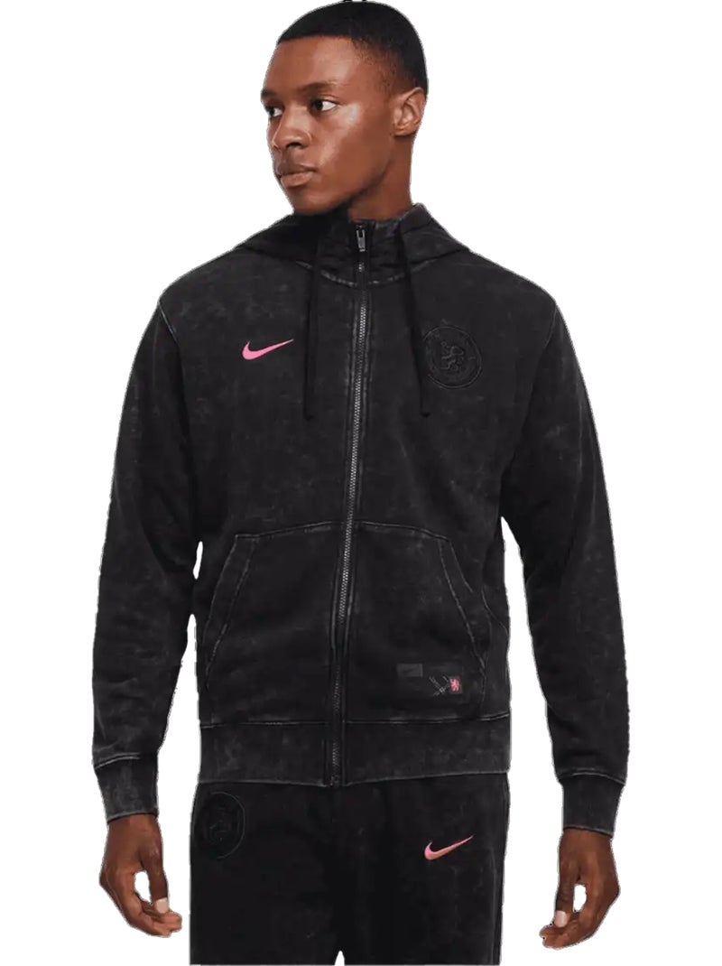 Veste à capuche style chelsea - nike Noir - Kiabi