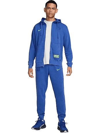 Veste à capuche style fc barcelone third - nike