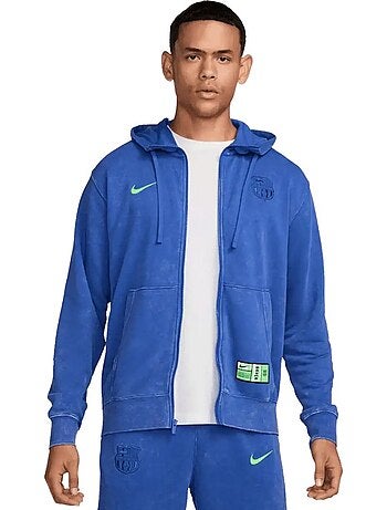 Veste à capuche style fc barcelone third - nike