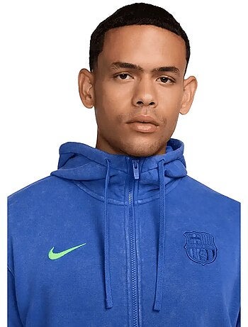 Veste à capuche style fc barcelone third - nike