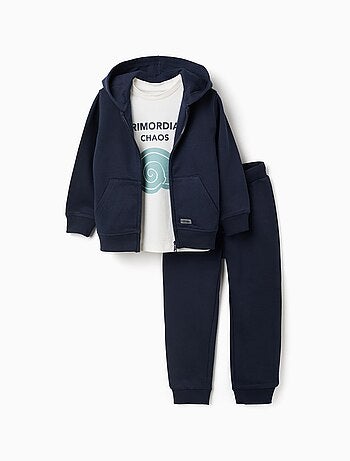 Veste à Capuche + T-Shirt + Pantalon