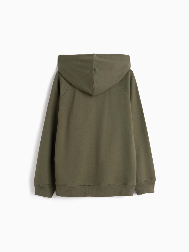 Veste à capuche Vert - Kiabi