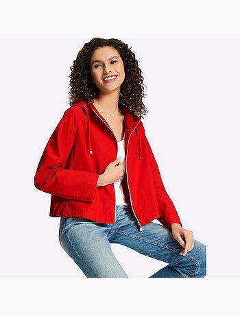 Veste à Capuche Veste Mi-saison Légère - Taille Standard - helline