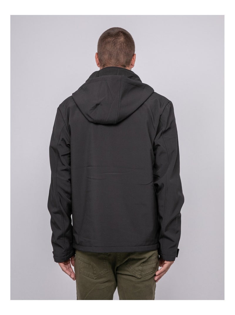 Veste à capuche WALUSKA Noir - Kiabi