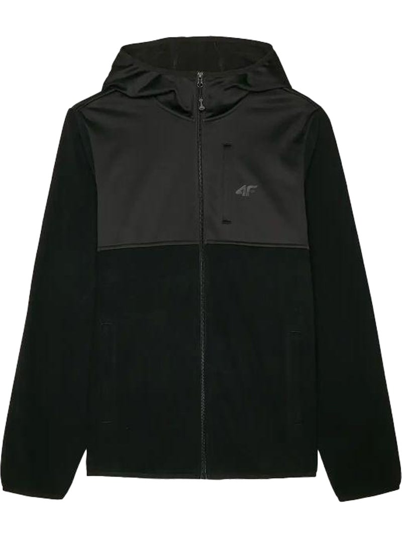 Veste à capuche waw24tflem269 - 4f Noir - Kiabi