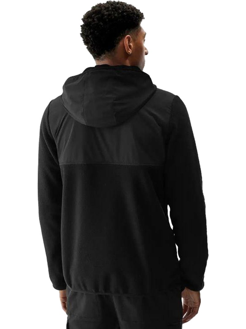 Veste à capuche waw24tflem269 - 4f Noir - Kiabi