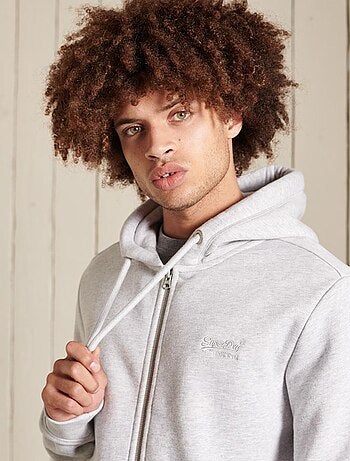 Veste à Capuche Zippé Superdry Vintage Logo Emb