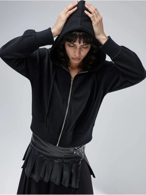 Veste à capuche zippée avec poches busem - Kiabi