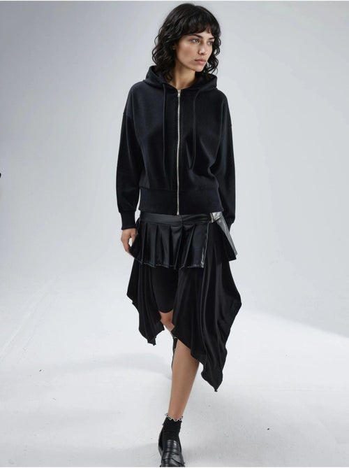 Veste à capuche zippée avec poches busem - Kiabi