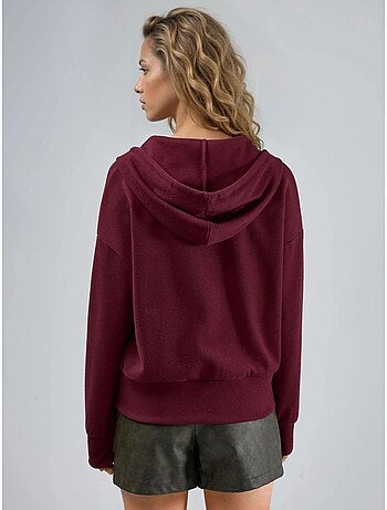 Veste à capuche zippée avec poches busem