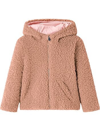 Veste à capuche zippée en fausse fourrure - vidaxl