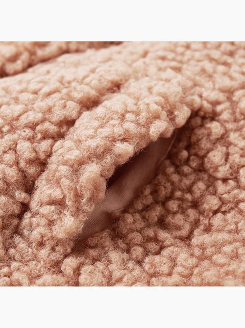 Veste à capuche zippée en fausse fourrure - vidaxl - Kiabi