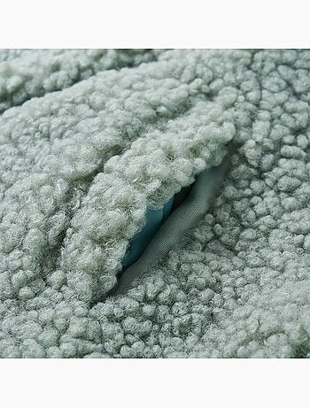 Veste à capuche zippée en fausse fourrure - vidaxl