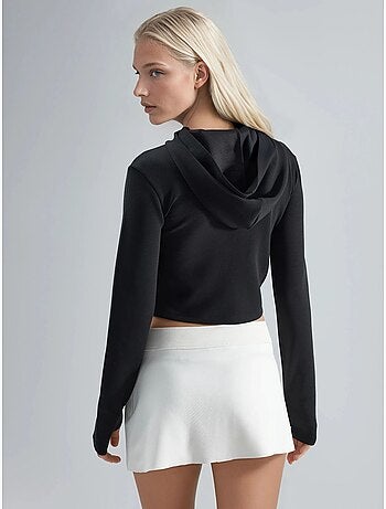 Veste à capuche zippée et coupe classique busem