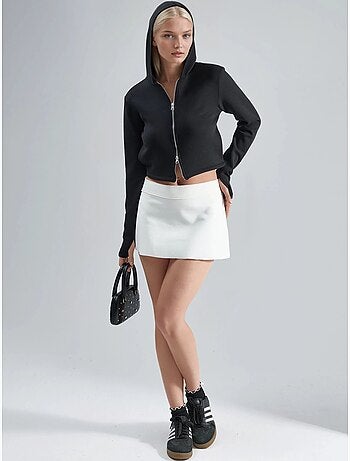 Veste à capuche zippée et coupe classique busem