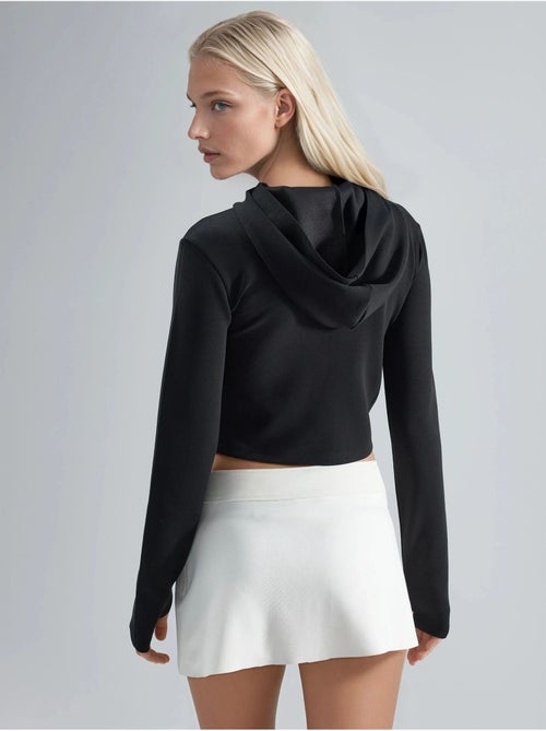 Veste à capuche zippée et coupe classique busem - Kiabi