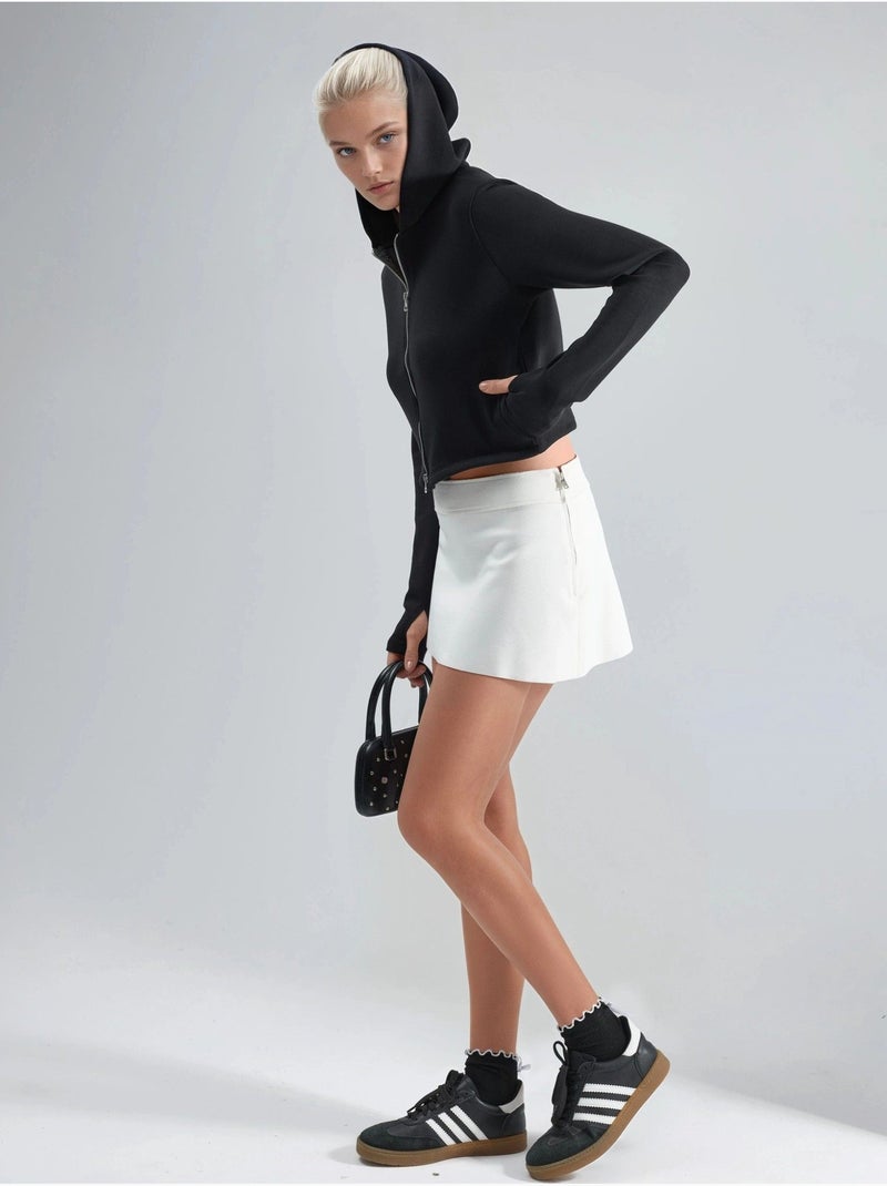 Veste à capuche zippée et coupe classique busem Noir - Kiabi