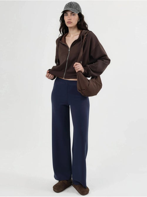Veste à capuche zippée et coupe décontractée busem - Kiabi