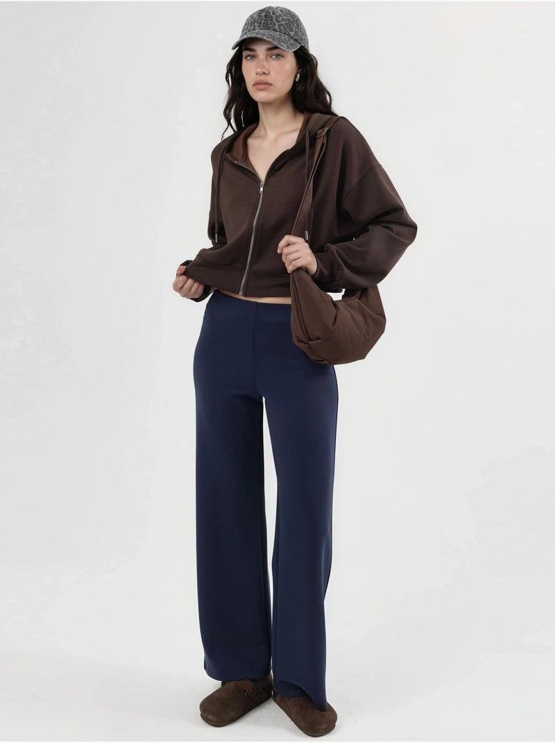 Veste à capuche zippée et coupe décontractée busem Marron chocolat - Kiabi